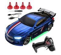 RC Drift Car, 1:64 Mini RC Electric Racing Vehicle, Realist Drift Car avec Contrôleur Ergonomique, Design Compact Robuste, 1 Set, pour Les, Les Adolescents, La Piste Intérieure, l'anniversaire