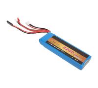 RC Drone Battery, 2S 7.4V 2200mAh 8c Lipo Battery Li Patrerie en Polymère pour T6J T8FG 12FG Émetteur Remote Controller