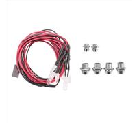 Rc éClairage Voitures Sur Pour Traxxas Pour HSP Pour SCX10 D90 Pour HPI 1/10 1/8 Kit Pratique De 6 Lumières 2 Blanches 2 Rouges 2 Bleues Voiture RC