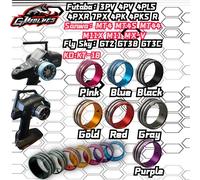 Rc Émetteur Radio Volant Léger En Aluminium Antidérapant Pour Futaba 3pm 4/7/10px Fs Gt3 Noble Nb4 Sanwa Mt4 M12 Ko Ex