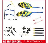 RC ERA pièces de rechange d'origine pour C184 Mini MD500 gyroscope stabilisé hélicoptère RC poignée de lame principale tête de Rotor patin d'atterrissage équipement principal Optical Flow