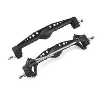 RC Essieu arrière Avant pour Axial pour Capra UTB10 1.9 pour UTB 1/10 Avant Et Arrière en Plastique Currie F9 Essieu Portail Complet Pièces De Mise À Niveau De Voiture sur Chenilles RC(Set)