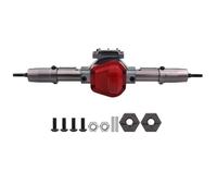 RC Essieu arrière Avant pour Axial pour SCX10 1/10 Essieux Avant Et Arrière Voiture Télécommandée Adaptateur Servo Métallique CNC De Type Chenille Mise À Jour Accessoires RC(Rear)