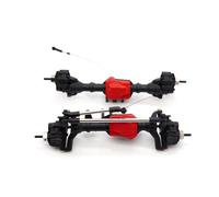 RC Essieu arrière Avant pour Axial pour SCX10 III pour RGT pour Rock 86100 pour Redcat GEN8 pour Traxxas pour TRX-4 1/10 Essieux Avant Arrière Voiture RC Crawler(1set)