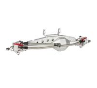 RC Essieu arrière Avant pour Axial pour Wraith 90018 RR10 Bomber SMT10 pour Capra 1.9UTB 1/10 Ensemble D'essieux Diamantés RC Arceau Sécurité pour Rock pour Racer Châssis DIY(Silver,Front)