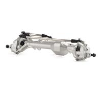 RC Essieu arrière Avant pour Phoenix VRD pour LCG pour Rock VS4-10 1/10 Ensemble D'essieux Portiques F10 Aluminium CNC avec Support Servo BTA Châssis Camion RC Crawler(Silver,Front)