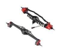 RC Essieu pour Axial pour Capra 1.9 pour Unlimited Trail pour Buggy pour UTB Currie F9 1/10 RC Car Crawler Upgrade Essieu Portail Avant Et Arrière en Métal