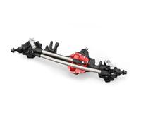 RC Essieu pour Axial pour SCX10 II VS4-10 1/10 RC Car Crawler pour Rock Trucks Pièces Construction en Aluminium Usiné Ensemble D'essieux Droits Décalés(Black,Front Axle)