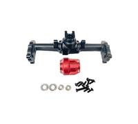 RC Essieu Pour Hobbyplus CR18P Pour Rock 1/18 Van Essieu Avant Arrière Alliage D'aluminium Pièces Mise Niveau RC Accessoire Modèle Assembler Réparer(Black,Rear)