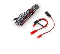 RC Feux Light Compatible avec Axial SCX10 pour Traxxas TRX4 D90 pour HSP pour HPI 1/10 1/8 RC Kit D'éclairage De Voiture 4 Blancs Et 2 Rouges 5 Mm avec Câble De Conversion