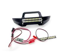 RC Feux Light Compatible avec TRAXXAS pour MAXX 1/10 RC, Pièces De Mise À Niveau De Voiture, Accessoires Pare-Chocs en Métal avec Barre Lumineuse Avant, Éclairage De Voiture RC