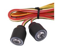 RC Feux Light pour Axial pour SCX10 pour TRX4 D90 pour Redcat 1:10 10 13 17 22 Mm 2 Phares Angel Demon Eyes RC Voiture Crawler