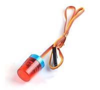 RC Feux Light pour Tamiya 1/10 1:14 Lampe Multifonction Stroboscopique Gyrophare Clignotant RC Modèles Réduits Voitures Ingénierie Tracteurs Pièces Camions(Red)