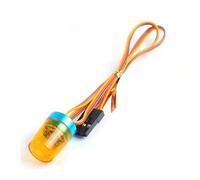 RC Feux Light pour Tamiya 1/10 1:14 Lampe Multifonction Stroboscopique Gyrophare Clignotant RC Modèles Réduits Voitures Ingénierie Tracteurs Pièces Camions(Yellow)