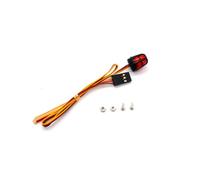 RC Feux Light pour Tamiya 1/10 1/14 Multifonction Clignotante Rotative Barre Alarme Lumineuse RC Camion Chenilles Pièces Tracteur(Red 1)