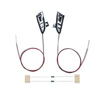 RC Feux Light pour Tamiya pour Scania 770s 6x4 56368 8x4 56371 1/14 2 Pièces Lampe Projecteur Avant Accessoires Camion Benne Basculante Voiture Rc