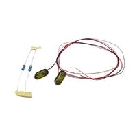 RC Feux Light pour Tamiya pour Scania 770s pour Actros 3363 pour Volvo pour Man 1/14 2pcs Indicateur Largeur Voyant D'avertissement Lampe pour Contour Camion Rc(Yellow)