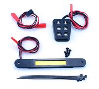 RC Feux Light pour Traxxas pour Xrt 8s 4wd 1/6 Phares Feux Arrière Éclairage Kit Télécommande Voiture pour Buggy Camion Amélioration Pièces(Size 2)