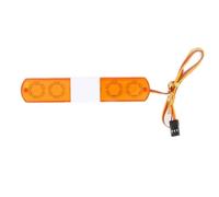RC Feux Light pour WPL D12 pour Kyosho pour Traxxas pour Tamiya pour Axial pour Scx10 D90 1/10 Lampe Clignotante D'alarme RC Accessoires Voitures(Yellow 1)