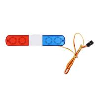 RC Feux Light pour WPL D12 pour Kyosho pour Traxxas pour Tamiya pour Axial pour Scx10 D90 1/10 Lampe Clignotante D'alarme RC Accessoires Voitures(Red 2)