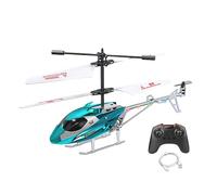 RC Flying Helicopter - Mini Drone Jouet pour débutants | Caméra de Navigation Simple avec équilibre Automatique, Cadre léger, lumières LED, hélices sûres pour l'entraînement des, Temps de Jeu
