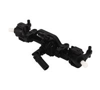 RC Front Axle Replacement with Steel Gear, Wireless Remote Control Car Front Axle, Heavy Duty Steel Differential Gear for MN90 MN91 MN99S 1/12 RC Model Car, Direct Fit Upgrade Part