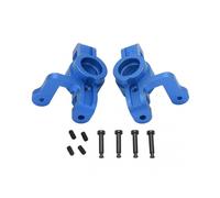 RC Front Steering Cup Aluminum Metal Steering Knuckles for LOSI Lasernut U4 1/10 RC CarBlue