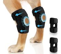 RC GearPro 2pcs Chien Articulation Attelle Jambe arrière Chien Support - Chien Coude Attelle Sangles pour ACL CCL Blessures articulaires Protection contre les entorses, guérison Perte de stabilité (M)