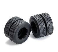 RC Jante de Roue de Moyeu pour Tamiya 1/14 RC Car Upgrade Part Tractor Truck 4Pcs Pneus Tout-Terrain en Caoutchouc De Roue Épaissir Élargir 28 Mm