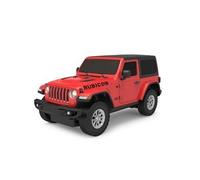 Rastar Toys Voiture télécommandée Jeep Wrangler JL 1:24 27 MHz pour garçons Rouge