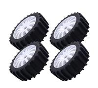 Rc Jeu De Pneus Compatible avec Arrma pour Traxxas pour Redcat pour Team pour Losi pour HPI 1/8 RC Car 4Pcs 120Mm Snow Sand Paddle Pneu Roue Pneu 17Mm Hex