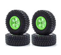 Rc Jeu De Pneus Compatible avec Slash pour Arrma pour Senton pour HuanQi 727 pour Vkar 10SC pour Hpi 4 Pièces Pneus Tout-Terrain Roue D'adaptation De 12mm pour Voiture 1/10 RC(4,A)