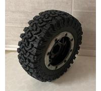 Rc Jeu De Pneus Compatible avec Traxxas TRX4 D90 pour Axial SCX10 II III pour Redcat pour MST 4 Pièces 1.9 Pneu De Roue 90Mm Noir 1/10 RC Voiture sur Chenilles