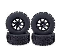 Rc Jeu De Pneus Compatible avec ZD pour Racing pour Traxxas pour Slash pour HPI pour VKAR pour Redcat 1:10 RC Roue Jeu De Pneus De Camion De Parcours Court Moyeu Hexagonal De 12mm(B)