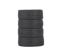 Rc Jeu De Pneus Pour LDRC AE86 A86 LD1801 LD1802 LD1803 LD1804 A01 A02 1/18 Pneu En Caoutchouc 32 Mm Pour Voiture De Course De Tourisme Tout-terrain Pièces De Mise À Niveau