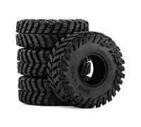 Rc Jeu De Pneus pour MJX CROSSRC YKRC pour AXIAL AXP8 pour Rock 1/8 2. Pouces Pneus Échelle pour Terrain Modèle Chenille Accessoire Remplacement Modifié