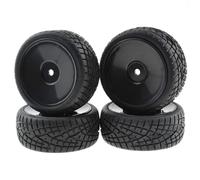 Rc Jeu De Pneus pour Traxxas pour HSP pour Tamiya pour HPI pour Kyosho pour Racing 1/10 Kit Pneus Remplacement Durs Voitures RC Tourisme sur Route 4 Pièces pour Compatibles avec