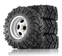 Rc Jeu De Pneus pour Traxxas pour TRX4 pour Axial pour SCX10 II III pour Redcat Gen 8 1.9 Pouces Roue Pneus Aluminium Beadlock RC Chenille Modifiée Réparations
