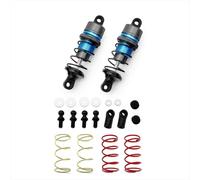 Rc Jouets Accessoires Pour 1/10 1 Paire D'amortisseurs Métal Hydrauliques Amortisseurs RC Télécommandé Voiture Plate Pour Course Drift(Blue)