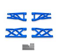 Rc Jouets Accessoires pour Arrma pour Granite pour Senton pour VORTEKS pour Typhon 1/10 Remplace AR330443 AR330516 Avant Arrière Bras De Suspension Pièces RC(Blue)