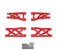 Rc Jouets Accessoires pour Arrma pour Granite pour Senton pour VORTEKS pour Typhon 1/10 Remplace AR330443 AR330516 Avant Arrière Bras De Suspension Pièces RC(Red)