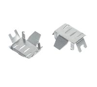 Rc Jouets Accessoires pour Axial RBX10 pour Ryft 1/10 Pièces Rechange Voiture RC Course Protections D'essieu Avant Arrière Acier Inoxydable