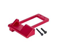 Rc Jouets Accessoires Pour LCG Pour SCX10 III 1/10 Essieu Avant En Aluminium BAT Support De Servo Centre Gravité Bas Voiture RC AR45P Portail Châssis Pièces Mise À Niveau(Red)