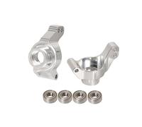 Rc Jouets Accessoires pour Tamiya DT-04 pour Fighter pour Nxgen 1/10 Pièces Rechange Voiture RC Course Kit Moyeu Arrière pour Porte-moyeux Accessoires(Silver)