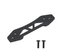 Rc Jouets Accessoires pour Tamiya pour TT02 pour TT-02 Fibre De Carbone Plaque Support Pare Chocs TATT-077 Voiture Télécommandée Pièces Mise À Niveau Accessoires