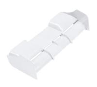 Rc Jouets Accessoires pour Traxxas pour Losi pour HSP Modèles À L'échelle 1/8 Voiture RC Tout pour Terrain pour Buggy Aile Corps Spoiler Télécommande Truggy(Silver)