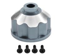 Rc Jouets Accessoires pour Traxxas pour MAXX 1/10 Avant Arrière en Métal Support De Différentiel Boîtier 8981 Voiture Télécommandée Mise À Niveau Accessoires(Titanium)