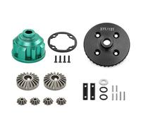 Rc Jouets Accessoires pour Traxxas pour Maxx pour Slash 37T 13T Échelles 1/8 Et 1/10 Kit De Différentiel Arrière Complet Métal Pièces Accessoires D'amélioration Voitures RC
