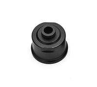 Rc Jouets Accessoires pour Traxxas pour Slash 4X4 pour VXL pour Stampede pour Rustler pour Remo pour Hobby Boîtier Différentiel Avant Arrière Métal 1/10 Voiture Pièces Mise À Niveau(Black)