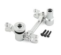 Rc Jouets Accessoires pour Traxxas pour UDR pour Unlimited pour Desert pour Racer 1/7 Ensemble De Direction en Métal Manivelles Servo Klaxon Bras 8543 Mise À Niveau Voiture RC(Silver)